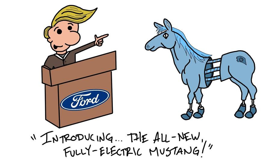 The New Mustang - Market Briefs Comics
