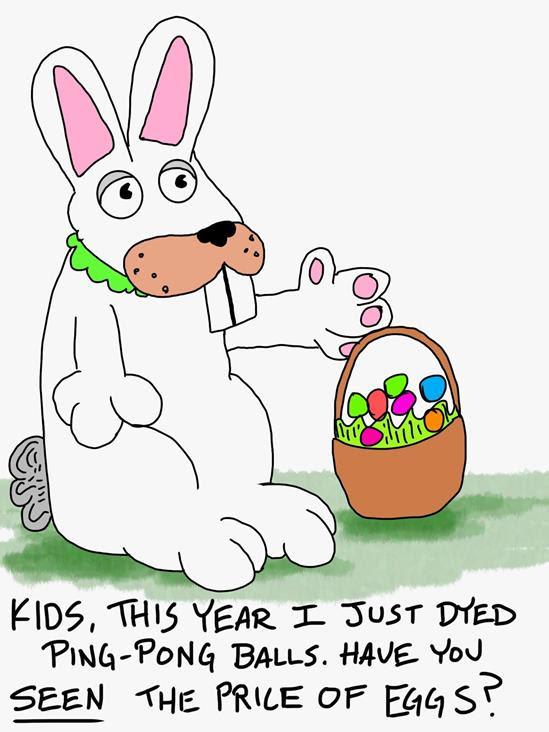 Easter Eggs - Market Briefs Comics