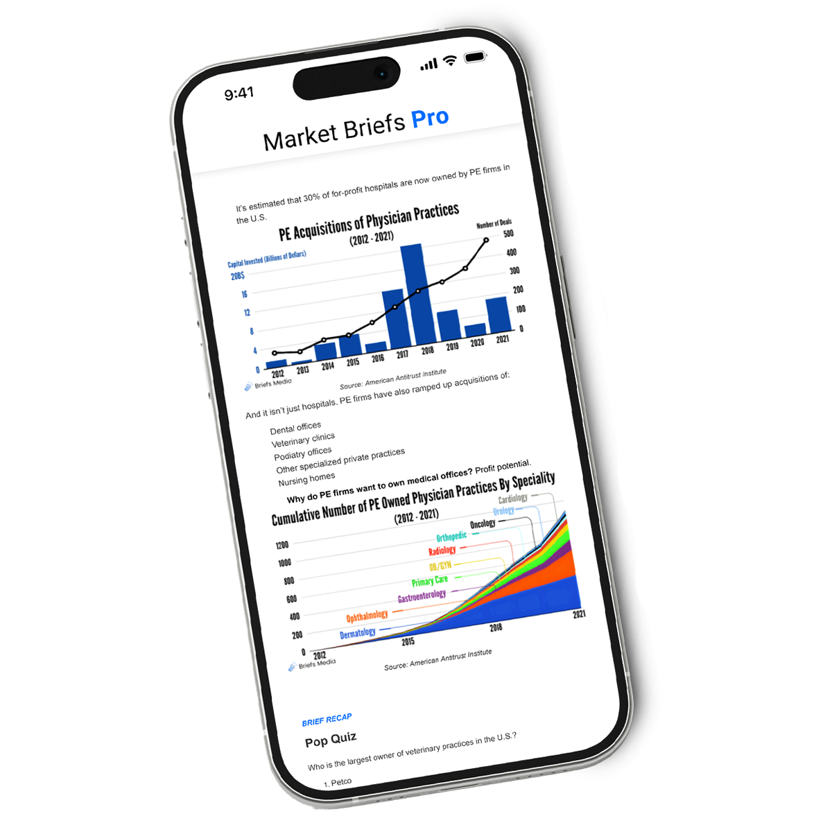 Market Briefs Pro: PE Acquisitions of Physician Practices